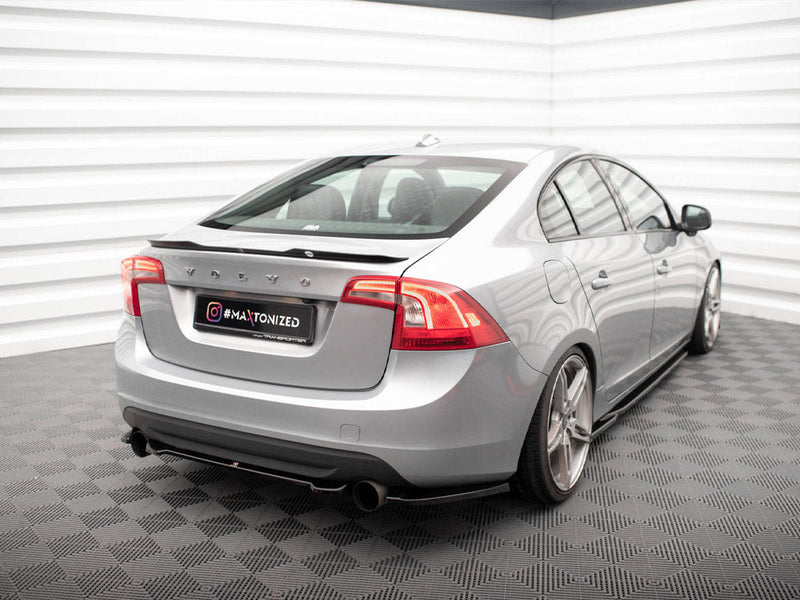 Maxton Design - REAR SIDE SPLITTERS VOLVO S60 R-DESIGN MK2