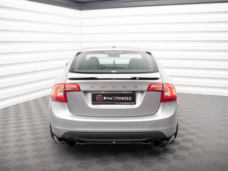Maxton Design - CENTRAL REAR SPLITTER VOLVO S60 R-DESIGN MK2