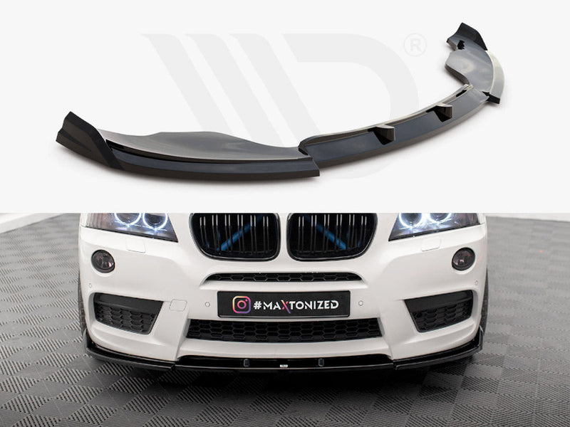 Maxton Design - FRONT SPLITTER BMW X3 M-PACK F25