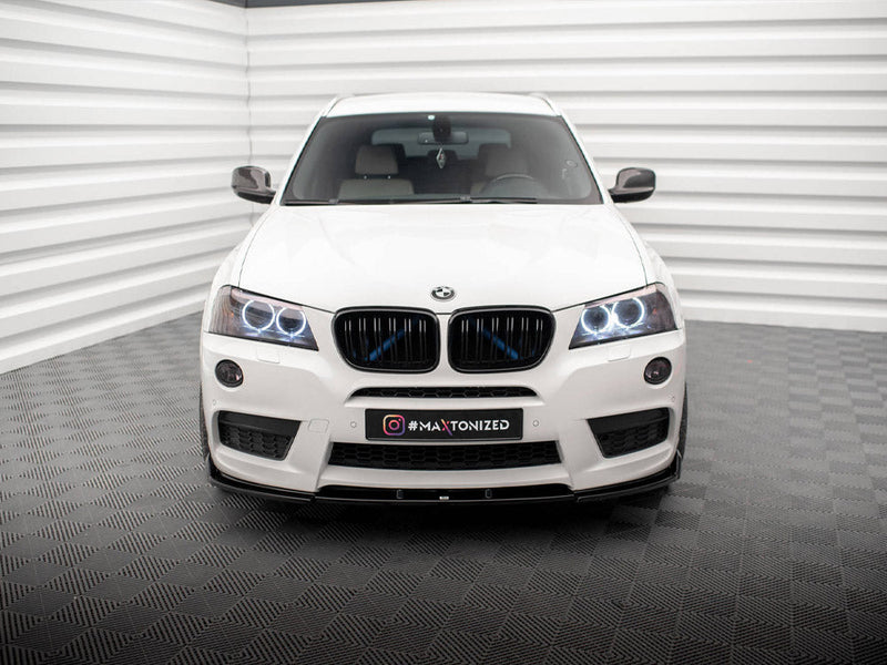 Maxton Design - FRONT SPLITTER BMW X3 M-PACK F25