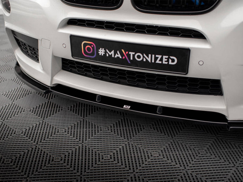 Maxton Design - FRONT SPLITTER BMW X3 M-PACK F25