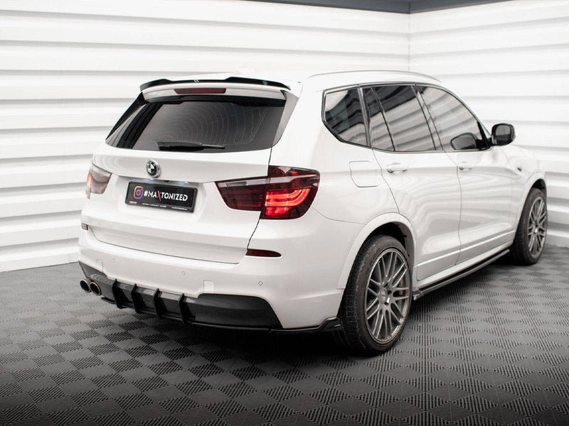 Maxton Design - STREET PRO REAR DIFFUSER BMW X3 M-PACK F25