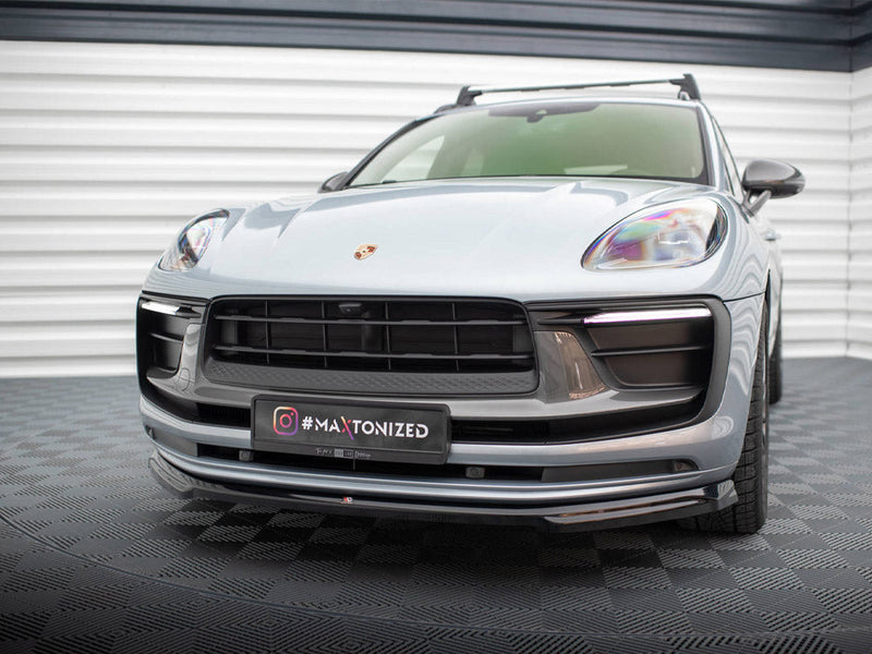 Maxton Design - FRONT SPLITTER PORSCHE MACAN MK1 FACELIFT 2