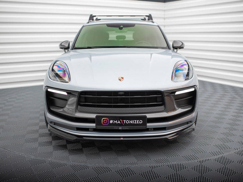 Maxton Design - FRONT SPLITTER PORSCHE MACAN MK1 FACELIFT 2