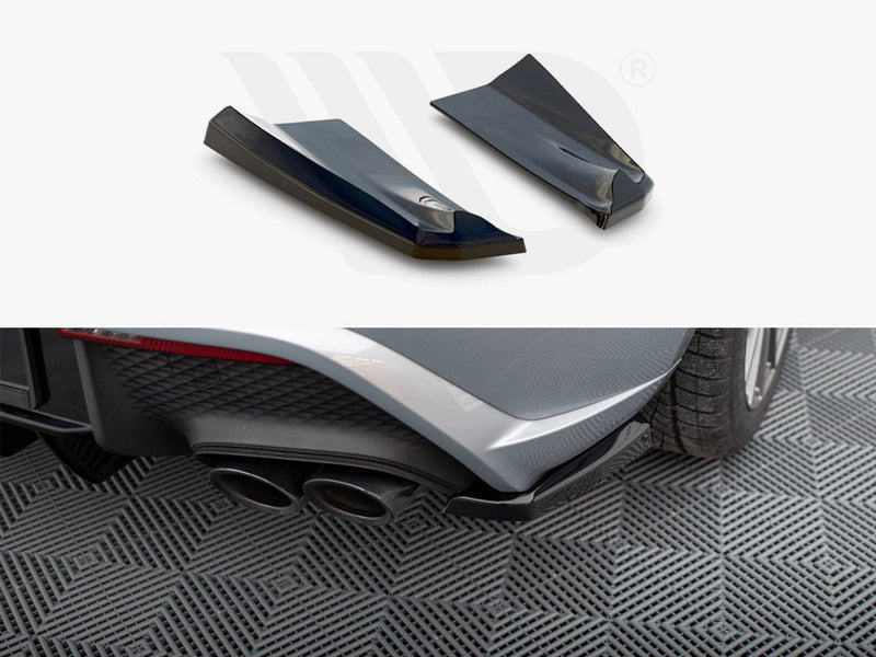 Maxton Design - REAR SIDE SPLITTERS PORSCHE MACAN MK1 FACELIFT