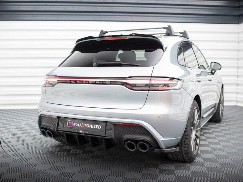 Maxton Design - REAR SIDE SPLITTERS PORSCHE MACAN MK1 FACELIFT 2