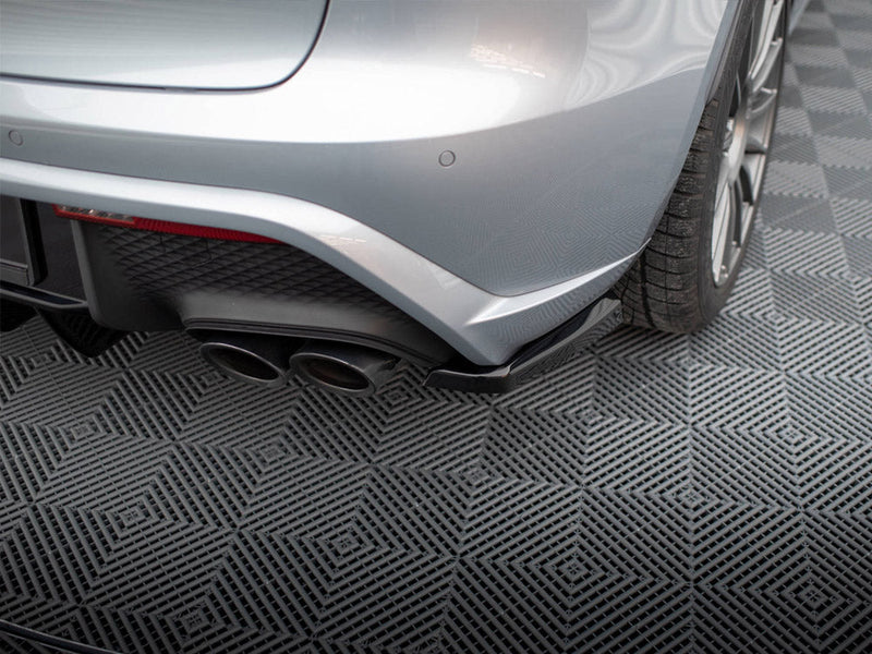 Maxton Design - REAR SIDE SPLITTERS PORSCHE MACAN MK1 FACELIFT