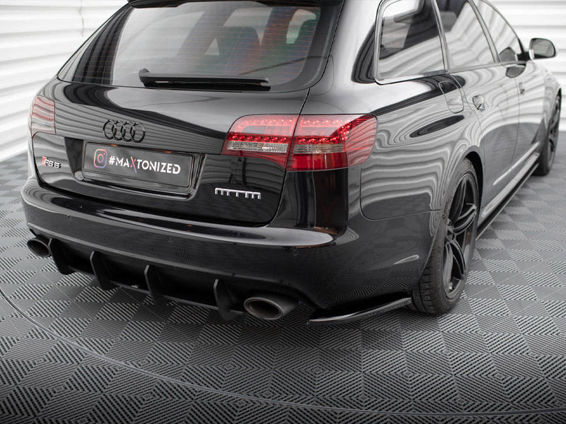 Maxton Design - REAR SIDE SPLITTERS AUDI RS6 AVANT C6