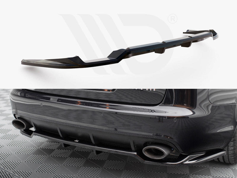 Maxton Design - CENTRAL REAR SPLITTER (VERTICAL BARS) AUDI RS6 AVANT C6