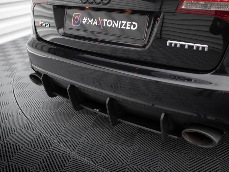 Maxton Design - STREET PRO REAR DIFFUSER AUDI RS6 AVANT C6