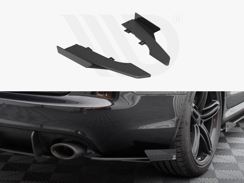 Maxton Design - STREET PRO REAR SIDE SPLITTERS + FLAPS AUDI RS6 AVANT C6
