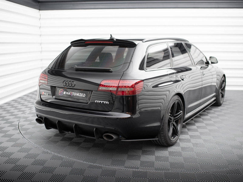 Maxton Design - STREET PRO REAR SIDE SPLITTERS AUDI RS6 AVANT C6