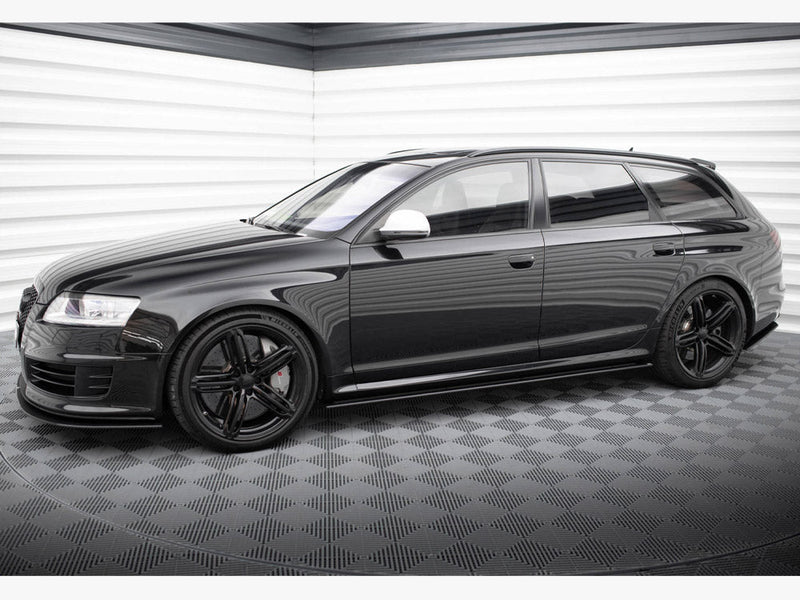 Maxton Design - STREET PRO SIDE SKIRTS DIFFUSERS AUDI RS6 AVANT C6