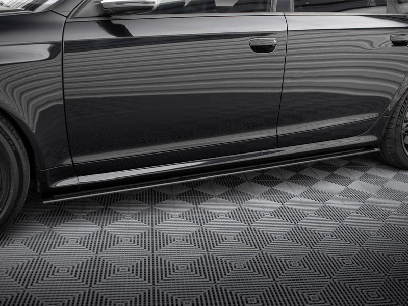 Maxton Design - STREET PRO SIDE SKIRTS DIFFUSERS AUDI RS6 AVANT C6