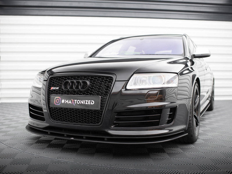 Maxton Design - STREET PRO FRONT SPLITTER AUDI RS6 AVANT C6