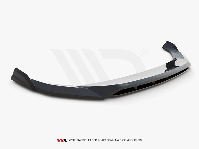 Maxton Design - FRONT SPLITTER V.1 AUDI SQ5 / Q5 S-LINE SUV / SPORTBACK MK2 FACELIFT