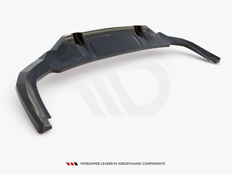 Maxton Design - CENTRAL REAR SPLITTER (VERTICAL BARS) AUDI SQ5 SPORTBACK MK2 FACELIFT
