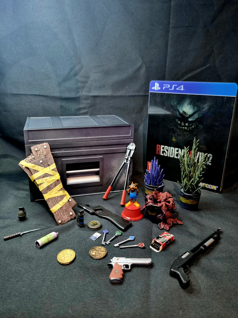 Resident Evil 1/6 item box and accessories