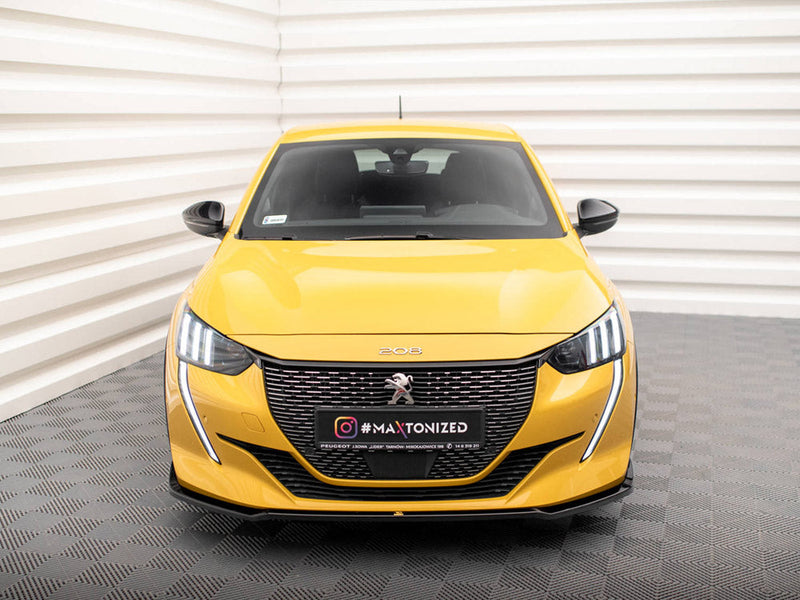 Maxton Design - FRONT SPLITTER V.2 PEUGEOT 208 GT MK2