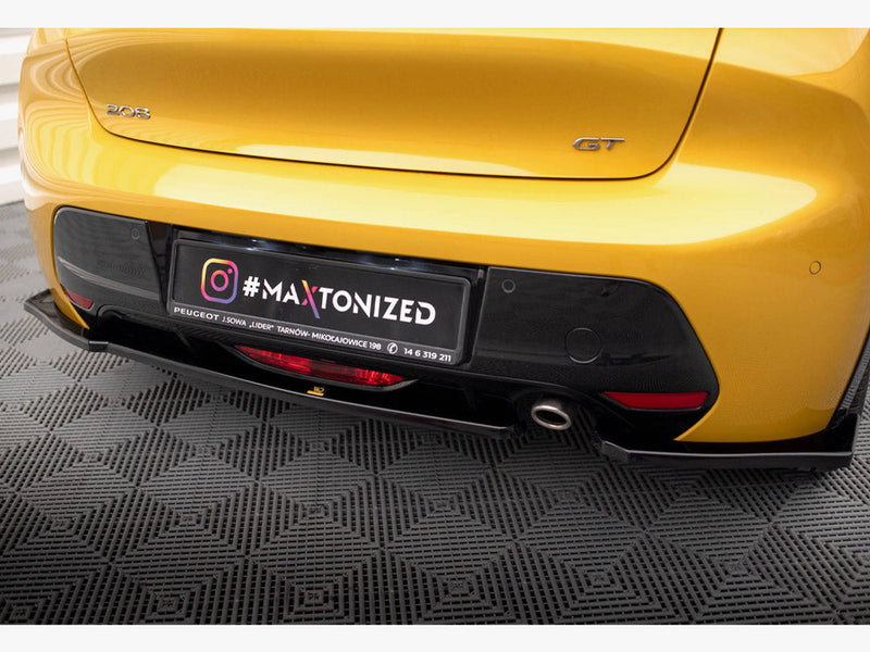 Maxton Design - REAR SIDE SPLITTERS PEUGEOT 208 GT MK2