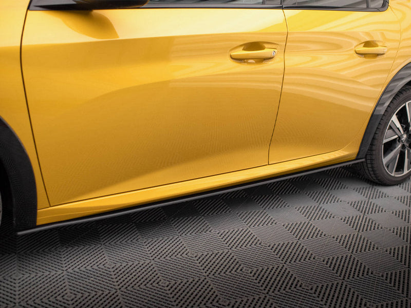 Maxton Design - STREET PRO SIDE SKIRTS DIFFUSERS PEUGEOT 208 GT MK2