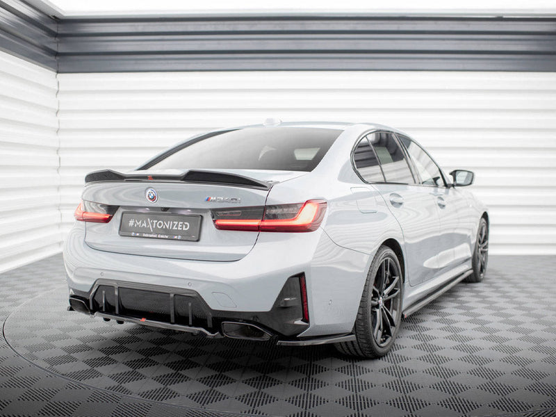 Maxton Design - Rear Splitter (Vertical Bars) V.1 BMW M340i G20 / G21 Facelift
