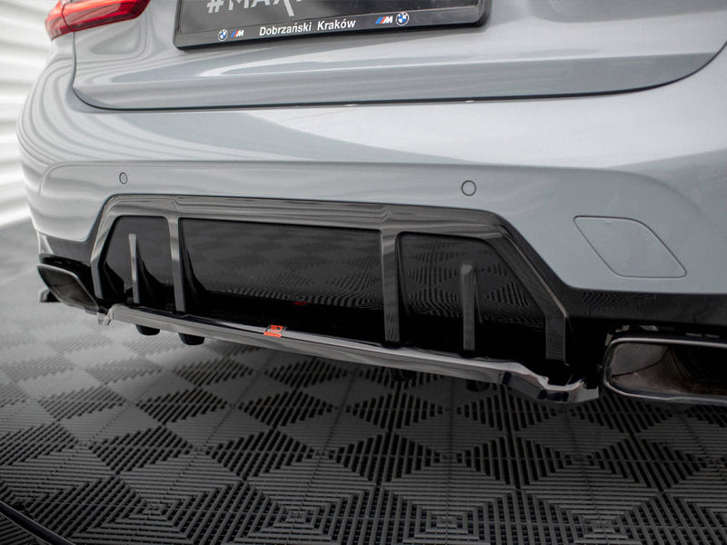 Maxton Design - Rear Splitter (Vertical Bars) V.1 BMW M340i G20 / G21 Facelift