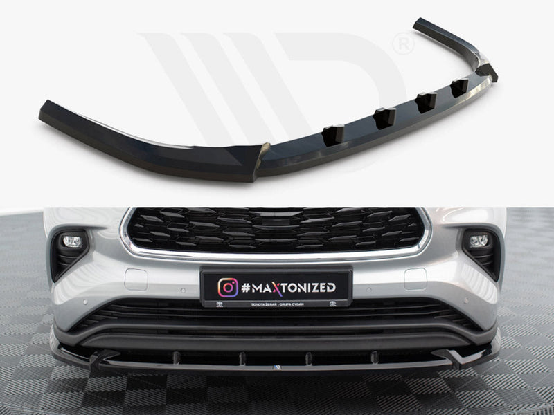 Maxton Design - FRONT SPLITTER TOYOTA HIGHLANDER MK4