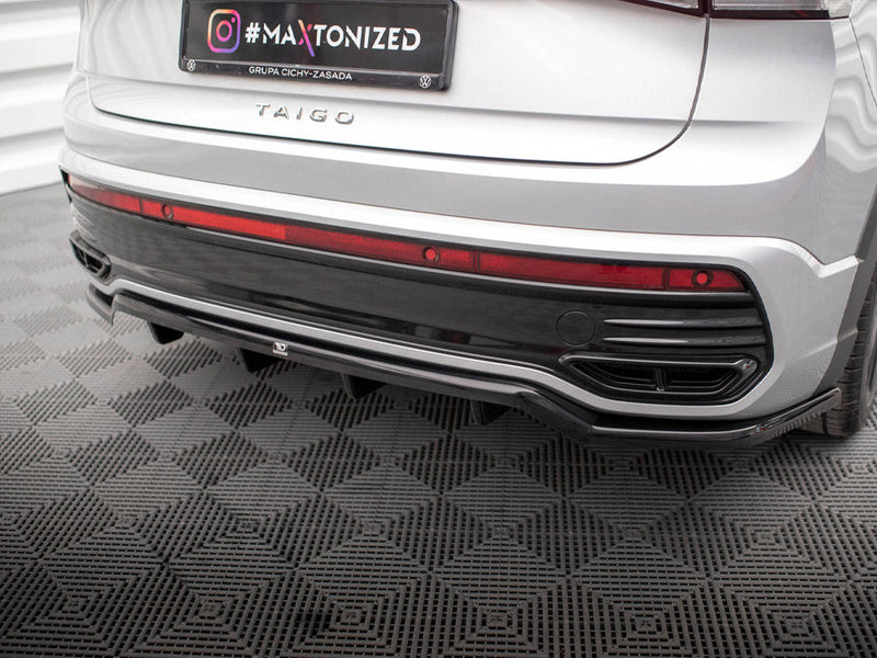 Maxton Design - CENTRAL REAR SPLITTER (VERTICAL BARS) VW TAIGO R-LINE MK1