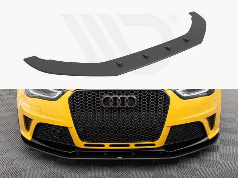Maxton Design - STREET PRO FRONT SPLITTER AUDI RS4 B8