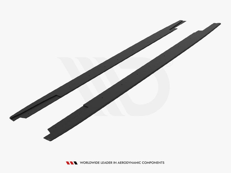 Maxton Design - STREET PRO SIDE SKIRTS DIFFUSERS AUDI RS4 B8
