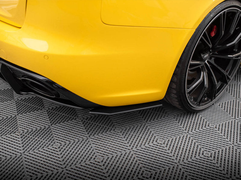 Maxton Design - STREET PRO REAR SIDE SPLITTERS AUDI RS4 B8