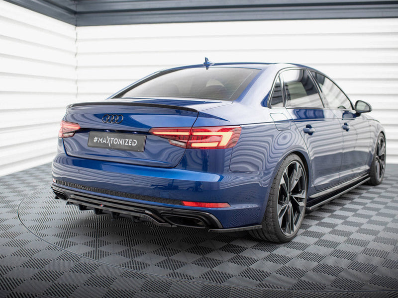 Maxton Design - CENTRAL REAR SPLITTER (VERTICAL BARS) AUDI A4 COMPETITION B9