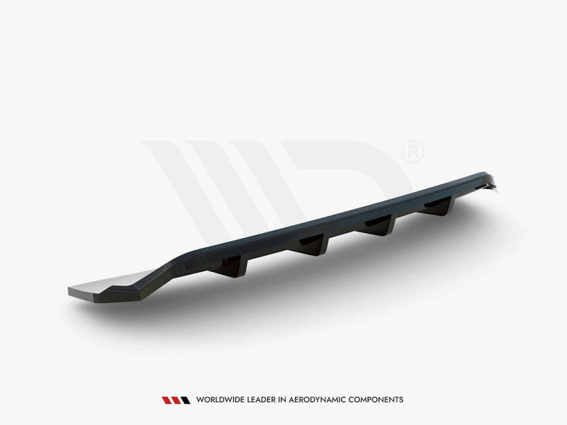 Maxton Design - CENTRAL REAR SPLITTER (VERTICAL BARS) AUDI A4 COMPETITION B9