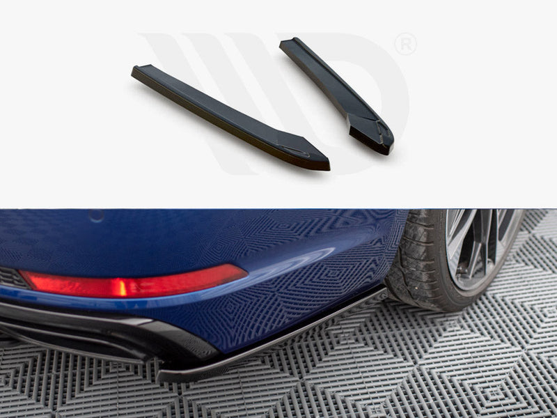 Maxton Design - REAR SIDE SPLITTERS AUDI A4 COMPETITION B9