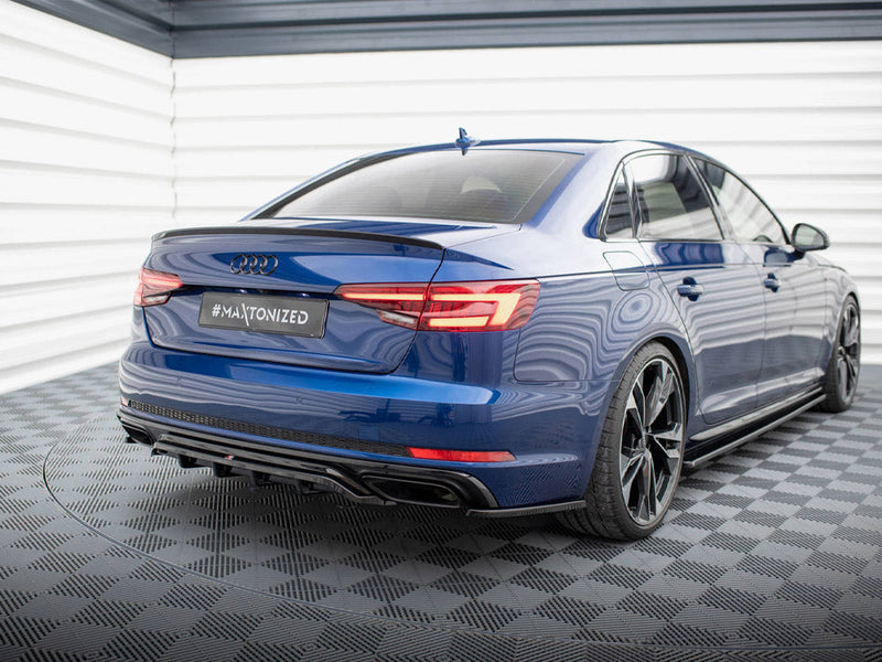 Maxton Design - REAR SIDE SPLITTERS AUDI A4 COMPETITION B9