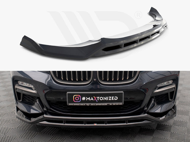Maxton Design - FRONT SPLITTER V.2 BMW X4 M-PACK G02