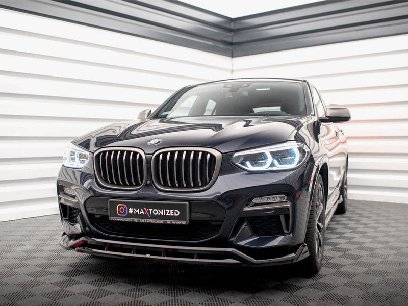 Maxton Design - FRONT SPLITTER V.2 BMW X4 M-PACK G02