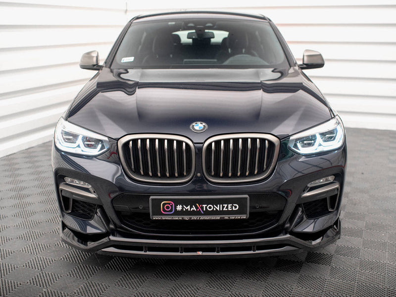 Maxton Design - FRONT SPLITTER V.2 BMW X4 M-PACK G02