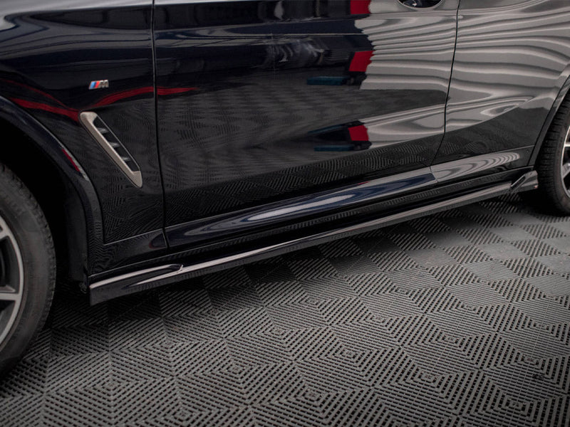 Maxton Design - SIDE SKIRTS DIFFUSERS V.2 BMW X4 M-PACK G02