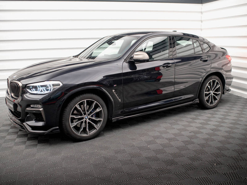 Maxton Design - SIDE SKIRTS DIFFUSERS V.2 BMW X4 M-PACK G02