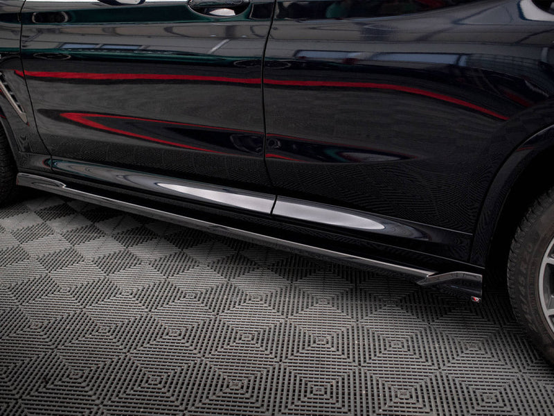 Maxton Design - SIDE SKIRTS DIFFUSERS V.2 BMW X4 M-PACK G02