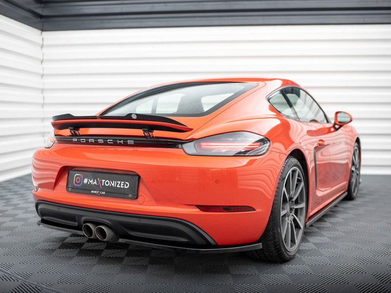 Maxton Design - REAR SIDE SPLITTERS PORSCHE 718 CAYMAN 982C