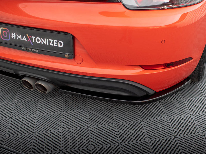 Maxton Design - REAR SIDE SPLITTERS PORSCHE 718 CAYMAN 982C