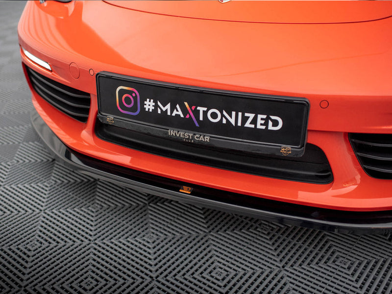 Maxton Design - FRONT SPLITTER V.2 PORSCHE 718 CAYMAN 982C