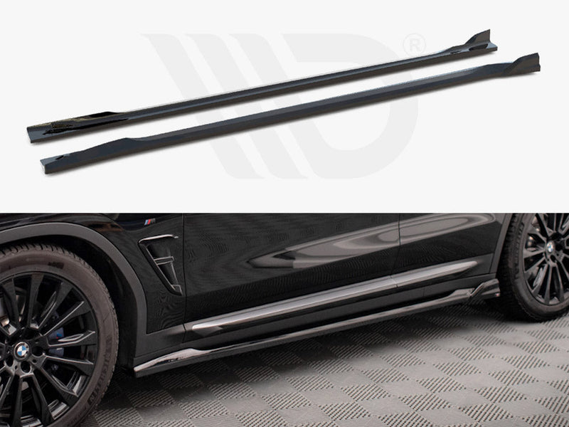 Maxton Design - SIDE SKIRTS DIFFUSERS BMW X3 G01