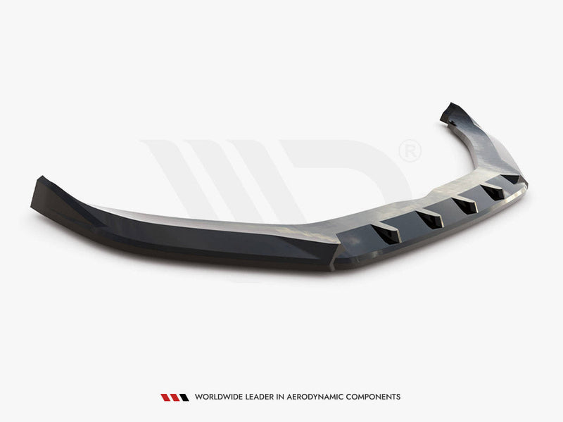 Maxton Design - FRONT SPLITTER V.2 PORSCHE PANAMERA E-HYBRID 971 FACELIFT