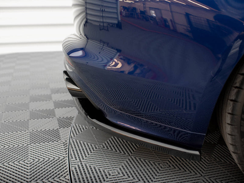 Maxton Design - CENTRAL REAR SPLITTER (VERTICAL BARS) PORSCHE PANAMERA E-HYBRID 971 FACELIFT