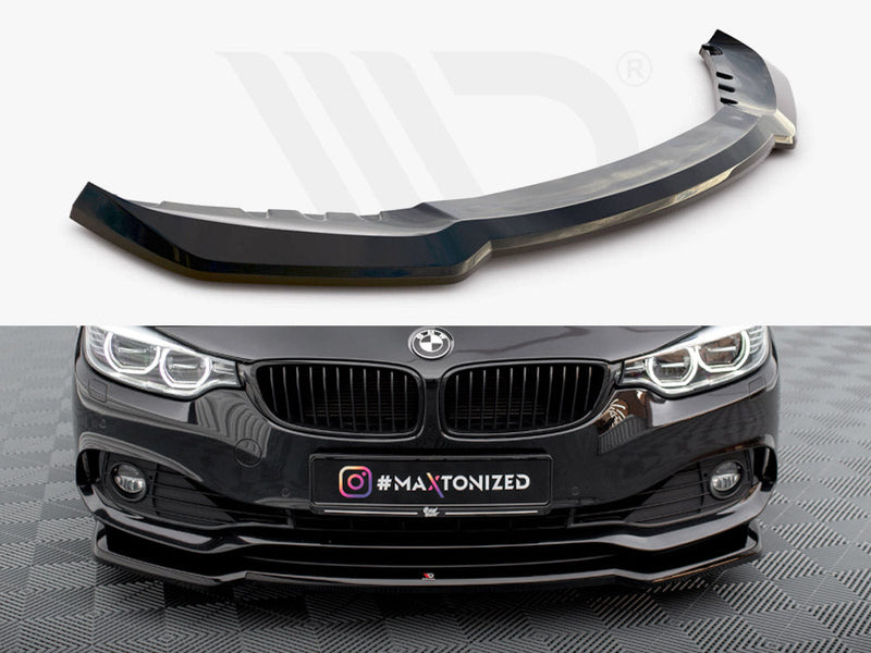 Maxton Design - FRONT SPLITTER V.1 BMW 4 GRAN COUPE F36