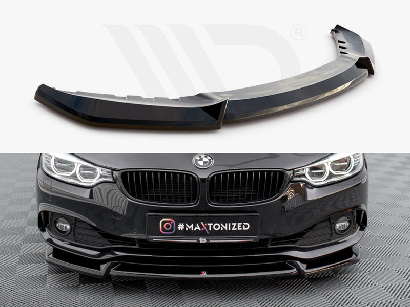 Maxton Design - FRONT SPLITTER V.2 BMW 4 GRAN COUPE F36